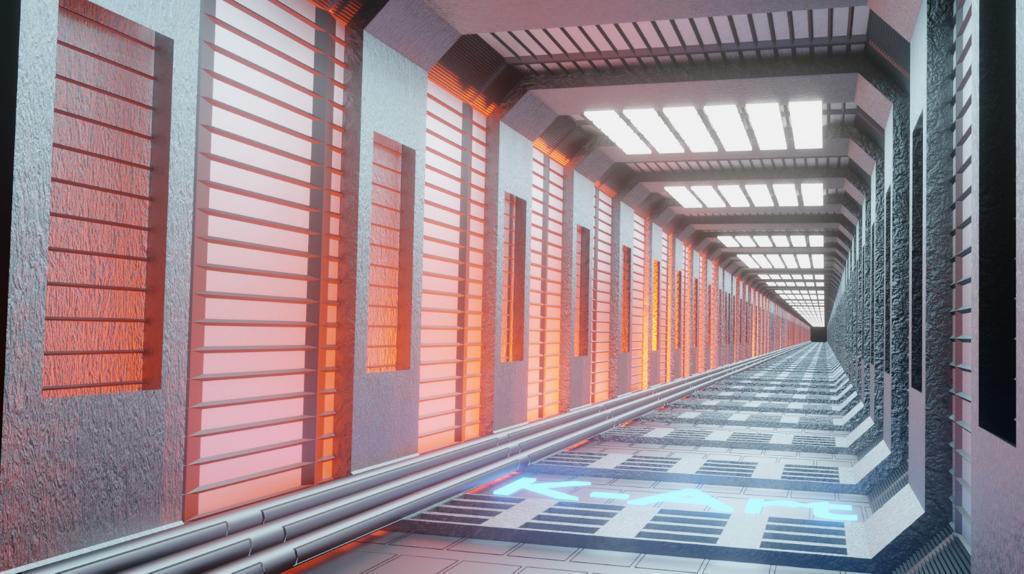 Spaceship Walkway