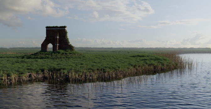 Grass Lands and Water